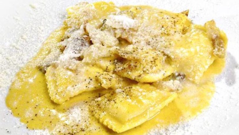 Ravioli di Pecorino alla Carbonara