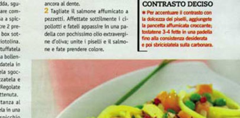 "Cucina moderna" e una carbonara diversa dal solito