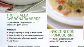 La Carbonara di primavera: trofie e asparagi