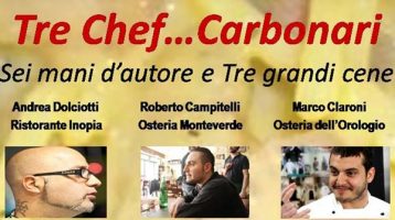 Andrea, Roberto, Marco: i 3 moschettieri della Carbonara