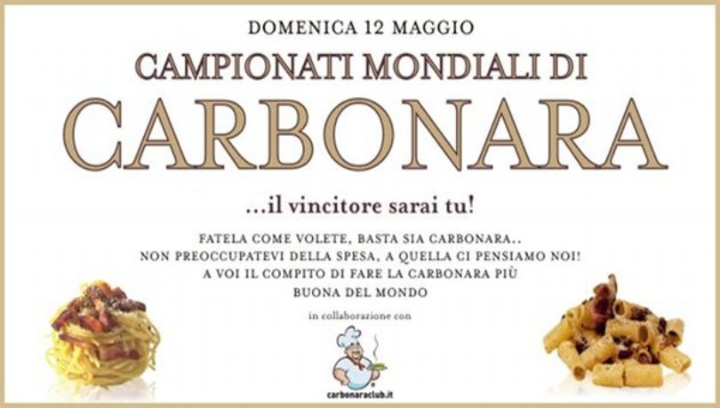 Campionati Mondiali di Carbonara, ed è subito record!