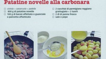 Cucina no problem e le patatine alla carbonara