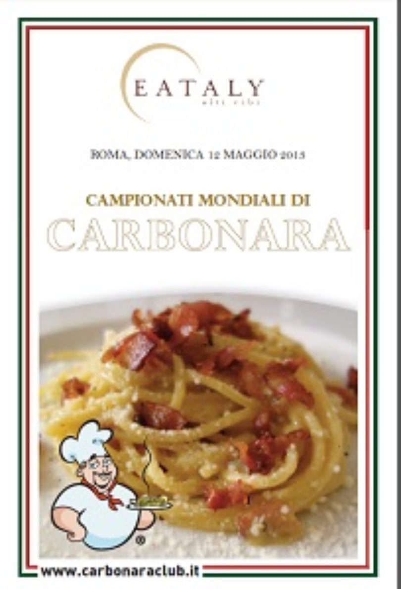 Mondiali di Carbonara, il gran giorno si avvicina!