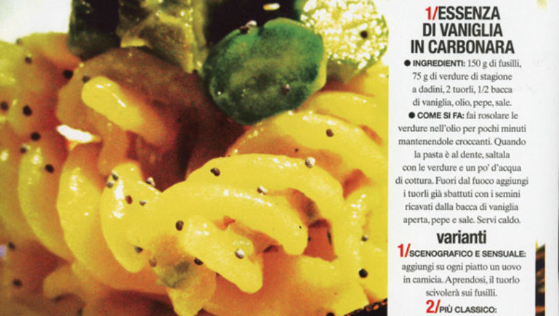 Glamour, un magazine al gusto di vaniglia & carbonara