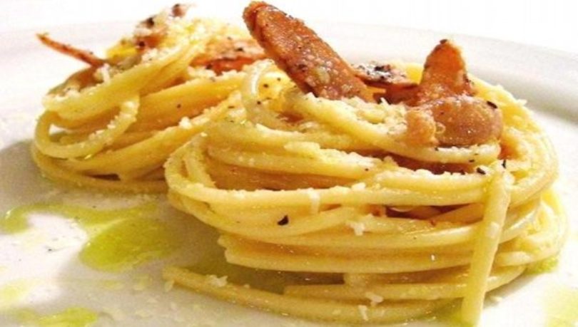 Tra terra e mare, la Carbonara di Giulio Terrinoni