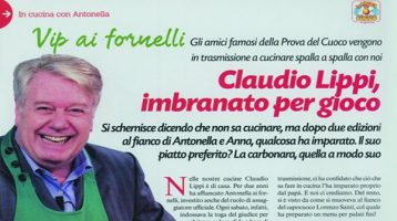 La carbonara a modo mio: parola di Claudio Lippi