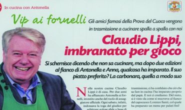 La carbonara a modo mio: parola di Claudio Lippi