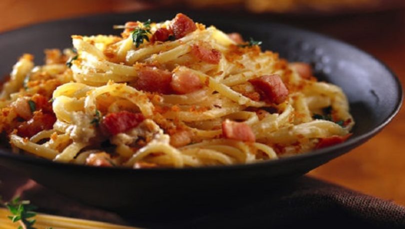 Nuova, anzi nuovissima: la Carbonara mollica e noci