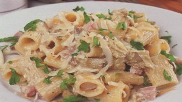 Prova del cuoco, la carbonara carciofi e provola