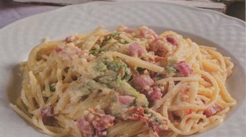 Prova del cuoco: carbonara di primavera, light & green