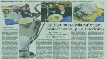 La Champions della carbonara? Nihil sub sole novi