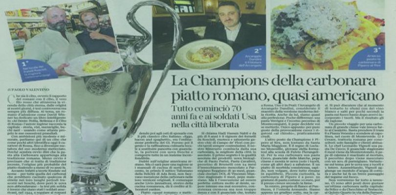 La Champions della carbonara? Nihil sub sole novi