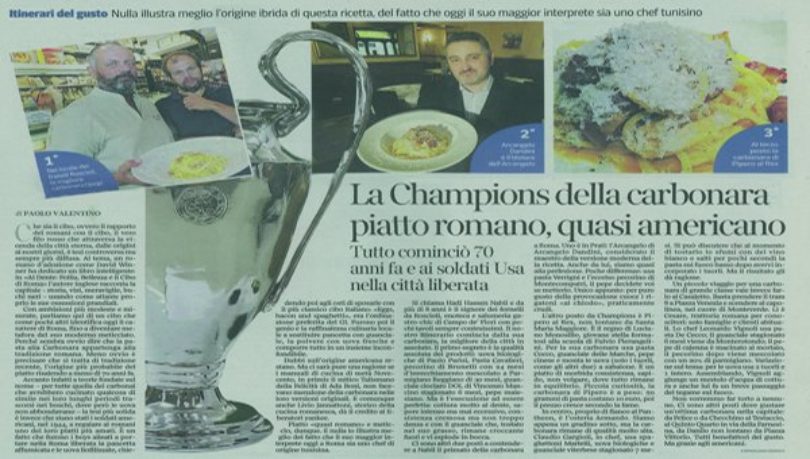 La Champions della carbonara? Nihil sub sole novi