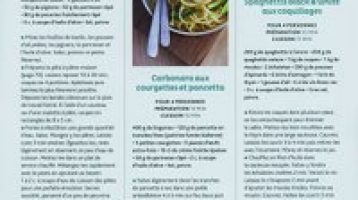 Carbonara con zucchine e pancetta, una ricetta "regale"