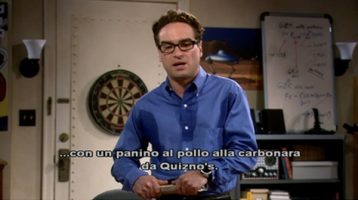 Big Bang Theory, una carbonara made in California