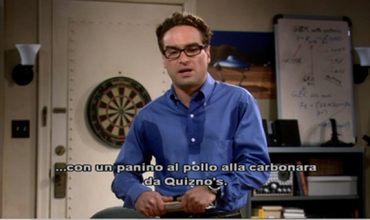 Big Bang Theory, una carbonara made in California