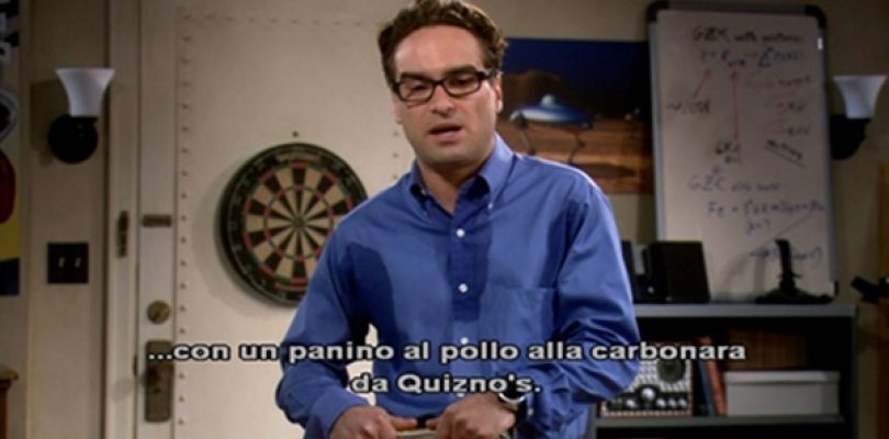 Big Bang Theory, una carbonara made in California