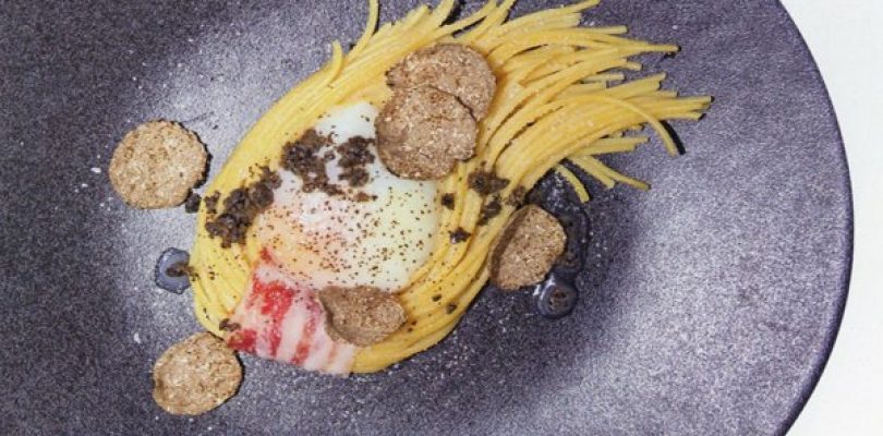 La carbonara "di lusso" della Primula