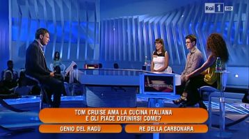 L’eredità: Tom Cruise re della carbonara