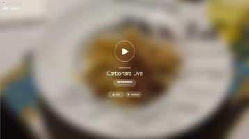 Periscope, esci la carbonara!