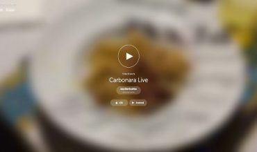 Periscope, esci la carbonara!