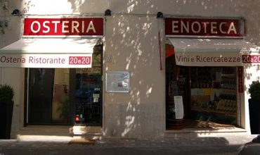 Osteria 20e20, a cena con Rocca Sveva