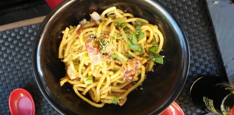 Noodles alla carbonara? Perché no…