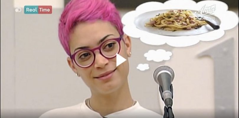 Amici, un premio speciale per i più bravi: la carbonara!