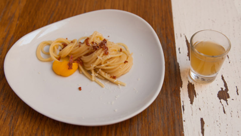 La carbonara di Massimo Sola, la più buona di New York