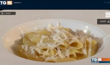 TG5, la carbonara senza guanciale di Arcangelo Dandini