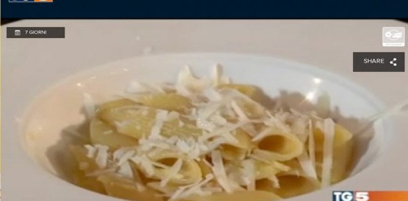 TG5, la carbonara senza guanciale di Arcangelo Dandini