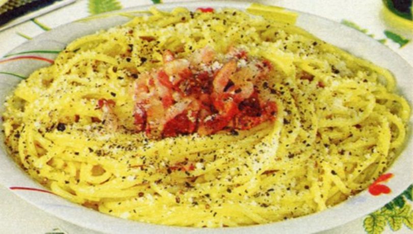 DiPiù e Vittorio Sgarbi, una carbonara d’autore