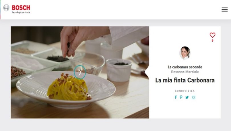 Bosch & la carbonara, a regola d’arte