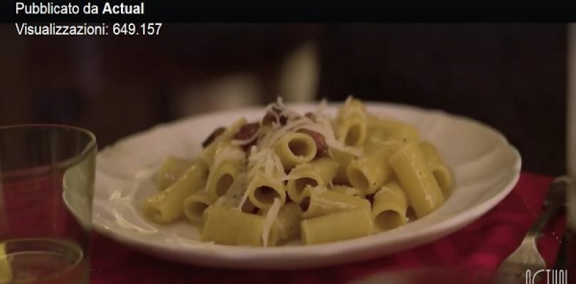 Actual, l’amore ai tempi della carbonara