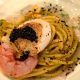 La carbonara (di mare) sul tetto del mondo!