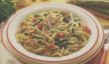 Guida Cucina e le linguine alla carbonara di asparagi