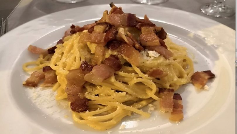 Carbonara a San Lorenzo, le dimensioni contano!