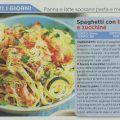 Oggi Cucino e la sua quasi-carbonara con bacon e zucchine