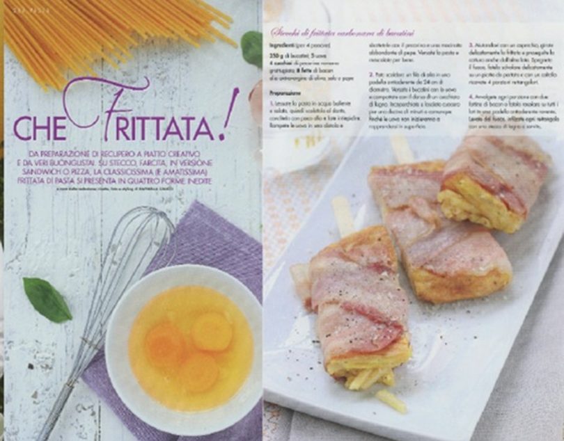 Stecchi di frittata? Carbonara di bucatini? Tutto è possibile con Alice…