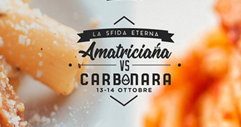 Amatriciana vs Carbonara, il tempo stringe!