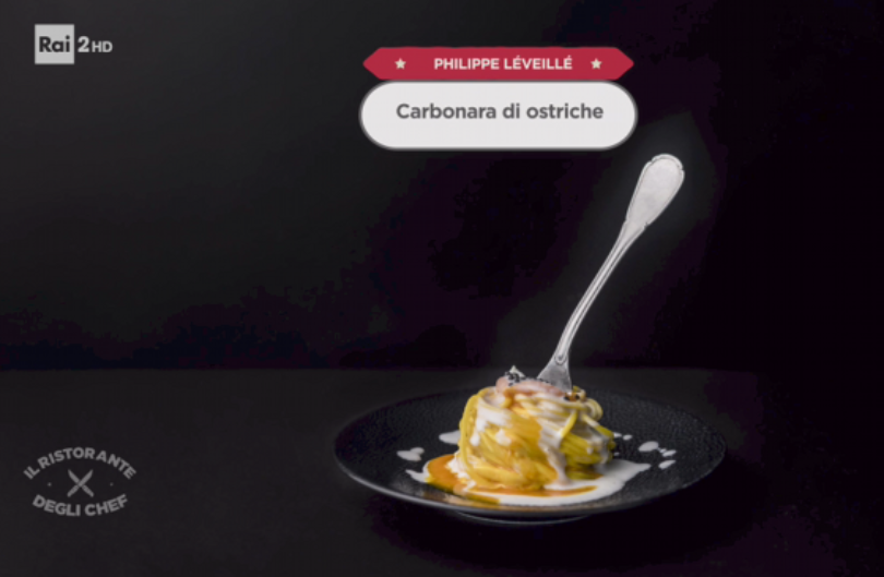 Philippe Léveillé, una carbonara dal gusto bretone