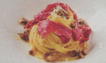 Carbonara di Wagyu, inedita e sorprendente
