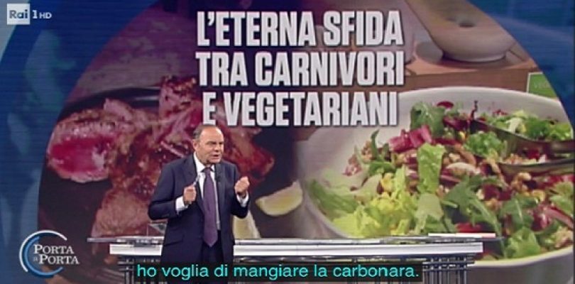 Porta a porta, no ai falsi miti alimentari… viva la carbonara!