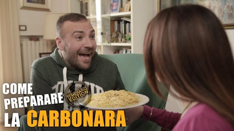 Casa Surace, il boccone di carbonara più grande d’Italia