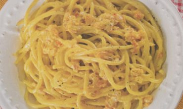 Più Cucina: carbonara finta (allo zafferano), ma buona