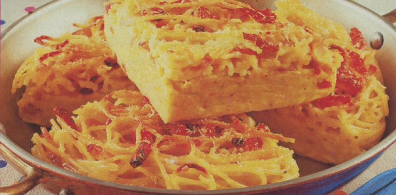 Di Più Cucina, frittata di spaghetti alla carbonara (e non solo)