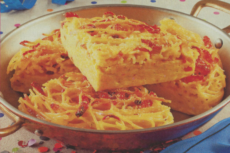 Di Più Cucina, frittata di spaghetti alla carbonara (e non solo)