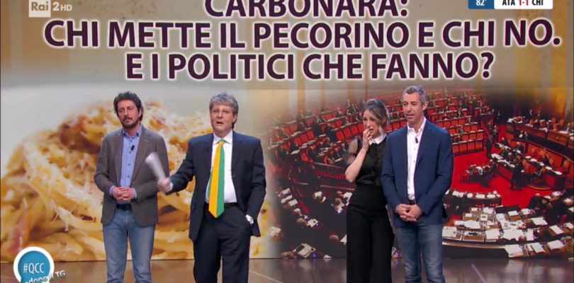 Carbonara, chi mette il pecorino e chi no. E i politici che fanno?