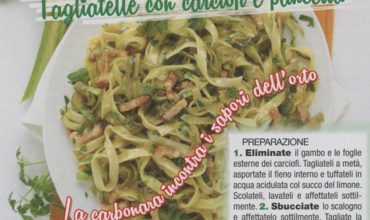 Un mese in cucina, la carbonara incontra i sapori dell’orto