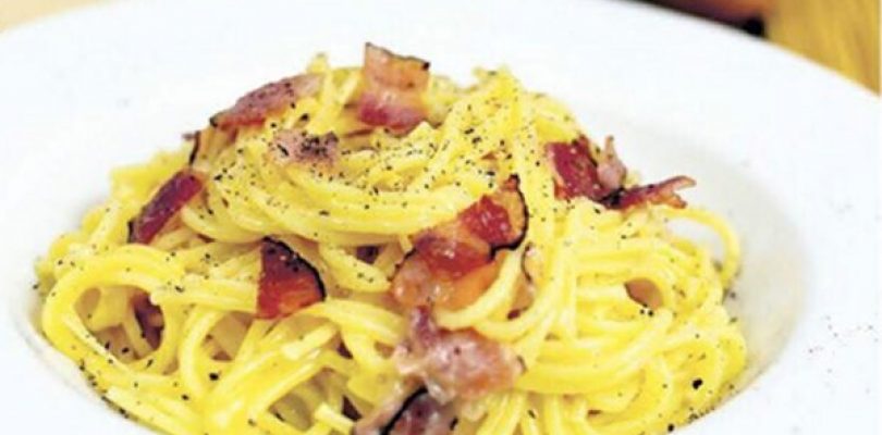 Messaggero, omaggio alla regina… carbonara